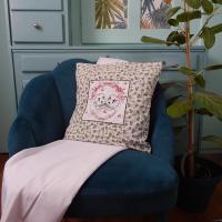 Coussin a fleurs recto