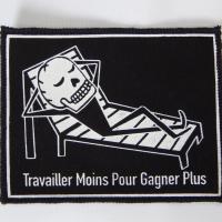 Travailler moins noir blanc